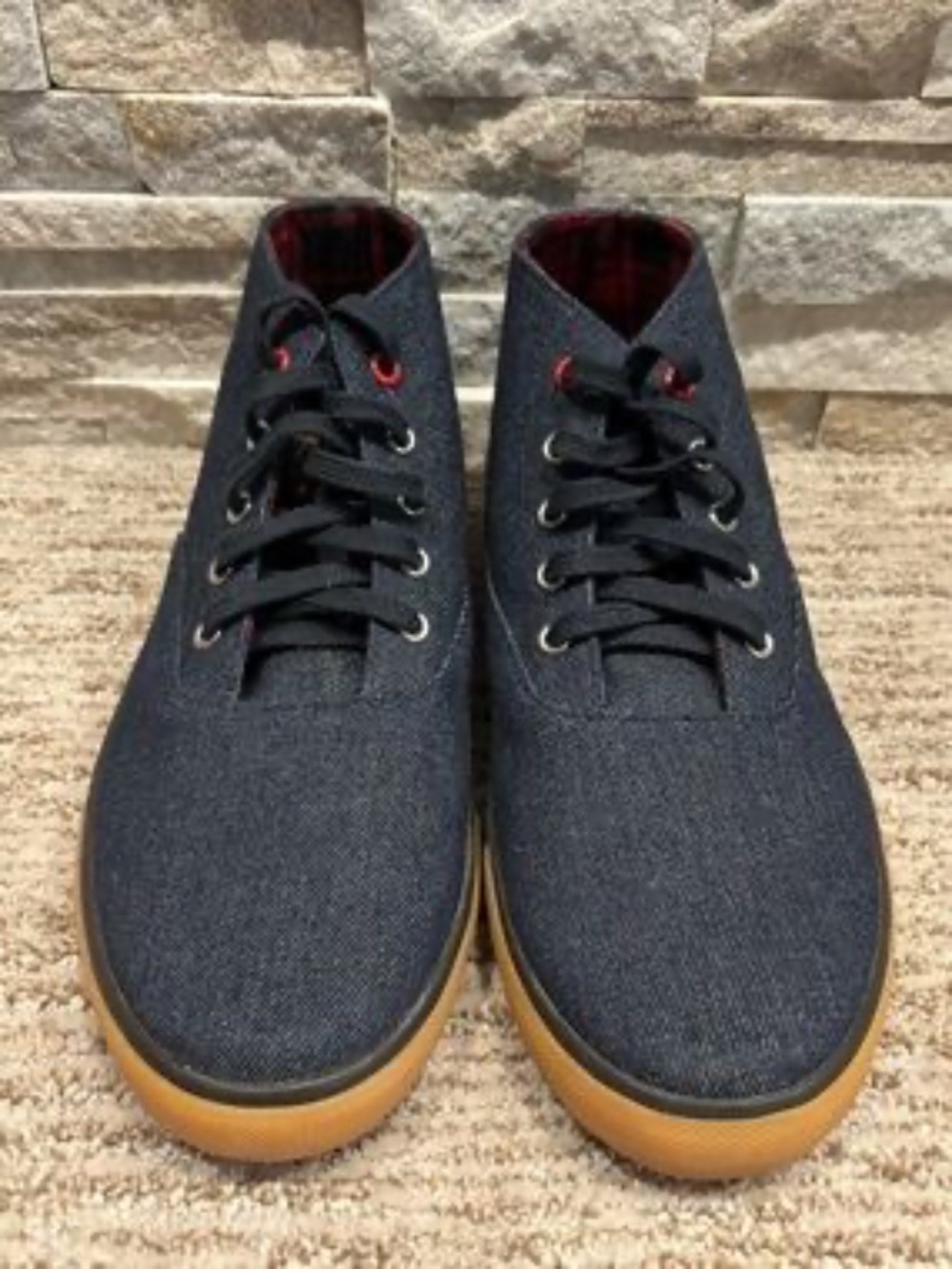 Ben Sherman Men’s Denim Ankle Shoes - Picture 2 of 6